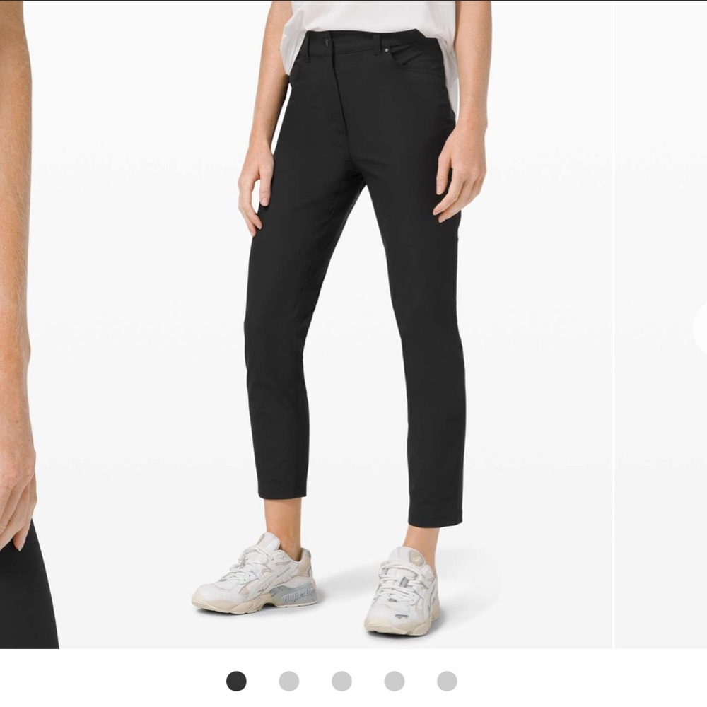 Lululemon City Sleek 5 Pocket 7/8 Pant Black
